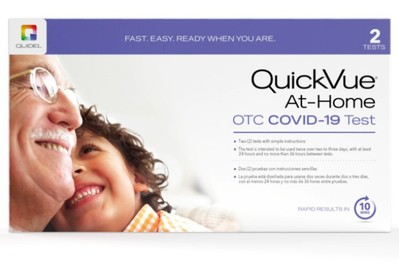 Prueba Quidel QuickVue OTC COVID-19 en casa