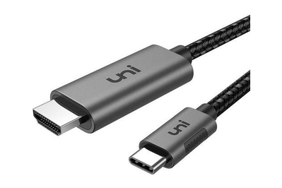 Elebase HDMI Male to USB-C Female Cable Adapter with Micro USB Power Cable, Hdmi