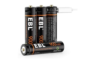 Testing Two Unusual USB Rechargeable Batteries 