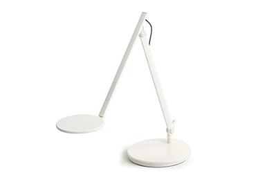 FLOTTILJ Desk lamp with light bulb, dark blue - IKEA