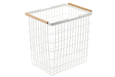 Mainstays Plastic Closet and Laundry Bin with Removable Dividers