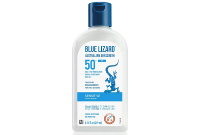 Blue Lizard敏感矿物防晒霜SPF 50+