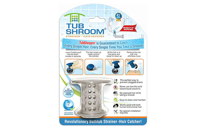 TubRing The Ultimate Tub Drain Protector/Hair Catcher/Strainer