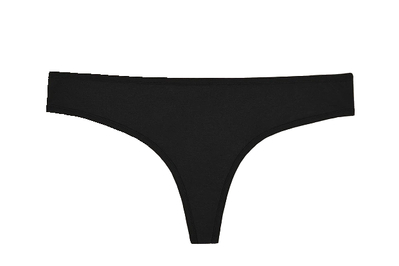 Negative Underwear Sieve Thong Custom 2-Pack Black