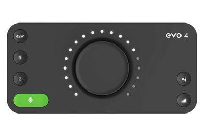2i2 USB Audio Interface with MIDI Ports(24Bit/96kHz)+48V Phantom Power  Plug&Play Wrugste XLR Audio Interface for Recording Podcasting and  Streaming
