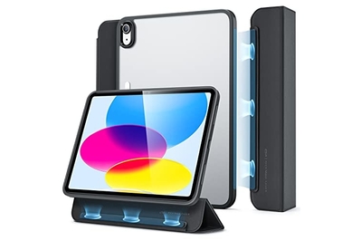 Mobigear Tri-Fold Gel - Coque Apple iPad Pro 12.9 (2021) Etui