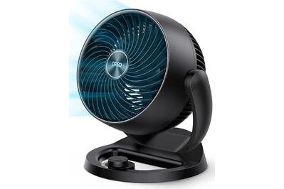 Plug-in / Rechargeable Silent Desktop Small Fan 3D Airflow Cyclone  Circulation