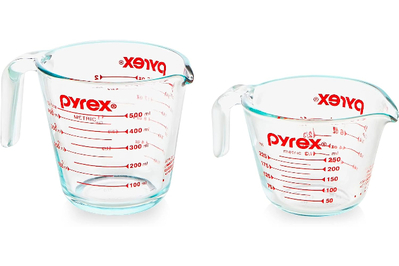 Safe and Versatile Shot Glass Measuring Cups - Perfect for Children and BakingSet of 2 - Red, Size: 4