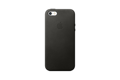 Apple Leather Case for iPhone SE (2020)/8/7 - Black 