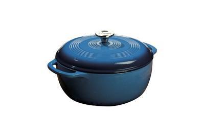 Lodge 6-Quart Enameled Cast Iron Dutch Oven