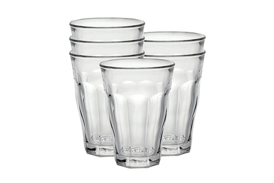 Vikko Classic Highball Drinking Glasses, 10 Ounce | Heavy Base Prevents Tipping Thick and Durable for Water, Juice, Soda, or Cocktails Dishwasher Safe