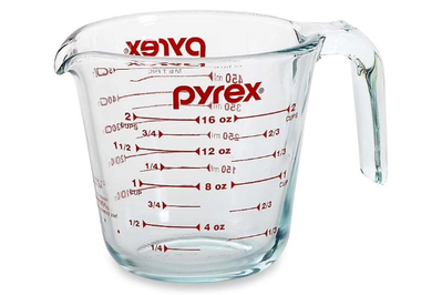  Pyrex Prepware 2-Cup Glass Measuring Cup with Lid: Measuring  Cups With Lids: Home & Kitchen